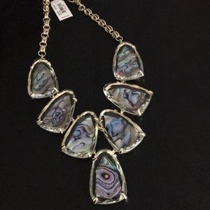 Kendra Scott Abalone Shell Necklace